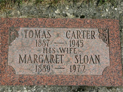 My Great-Grandparents' Headstone